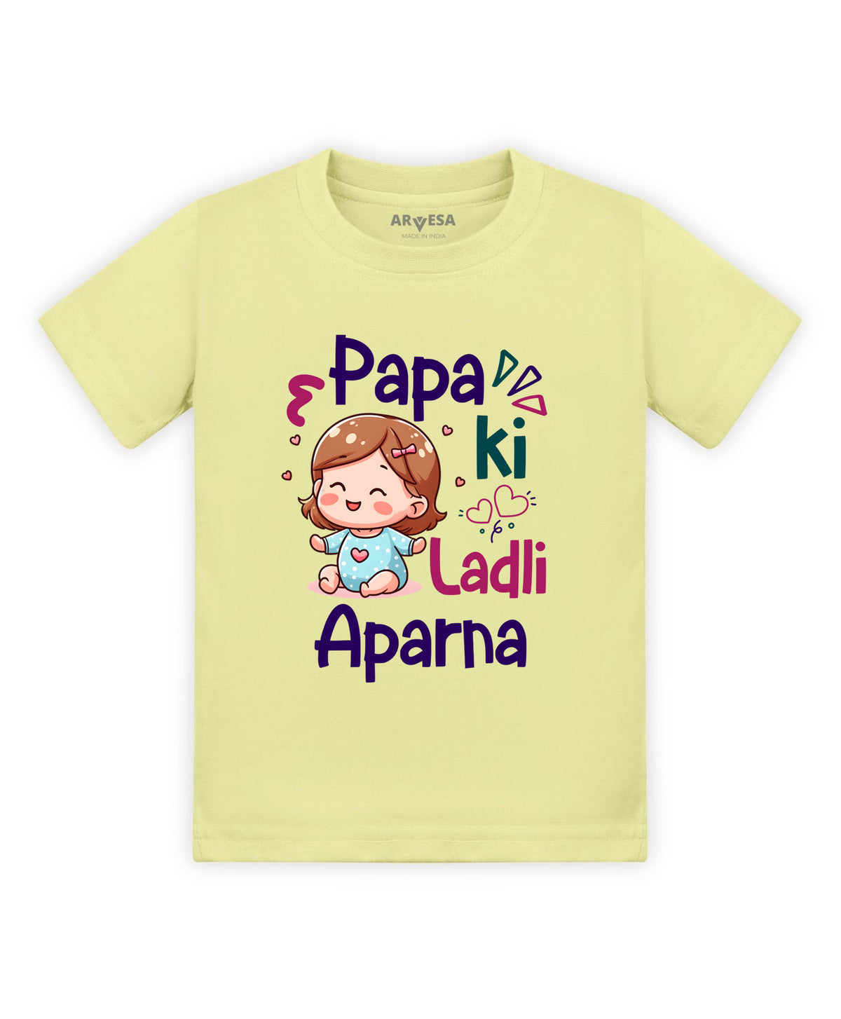 Yes | Papa Ki Ladli Dad - T-shirt