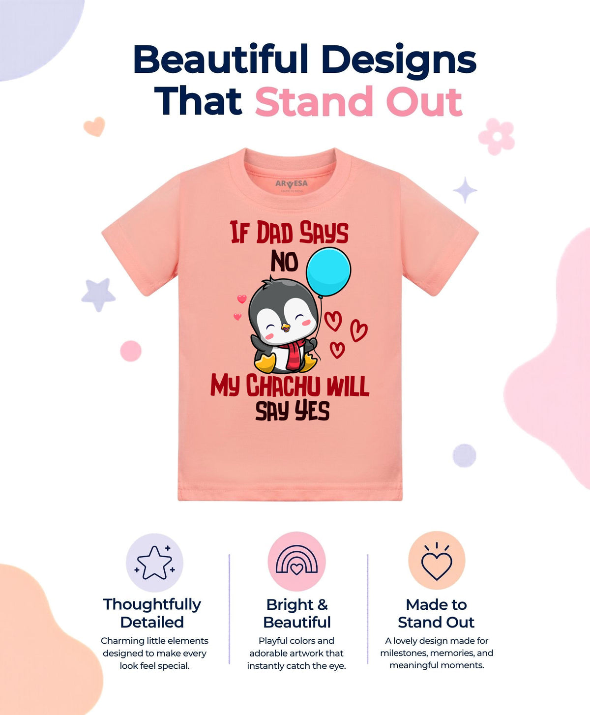 No | If Dad Say No My Chachu - T-shirt