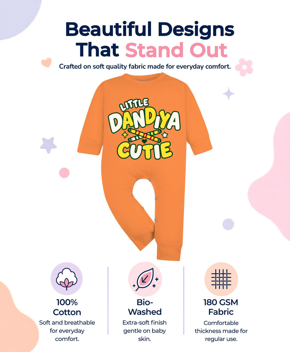 Little Dandiya Cutie Navratri - Jumpsuit