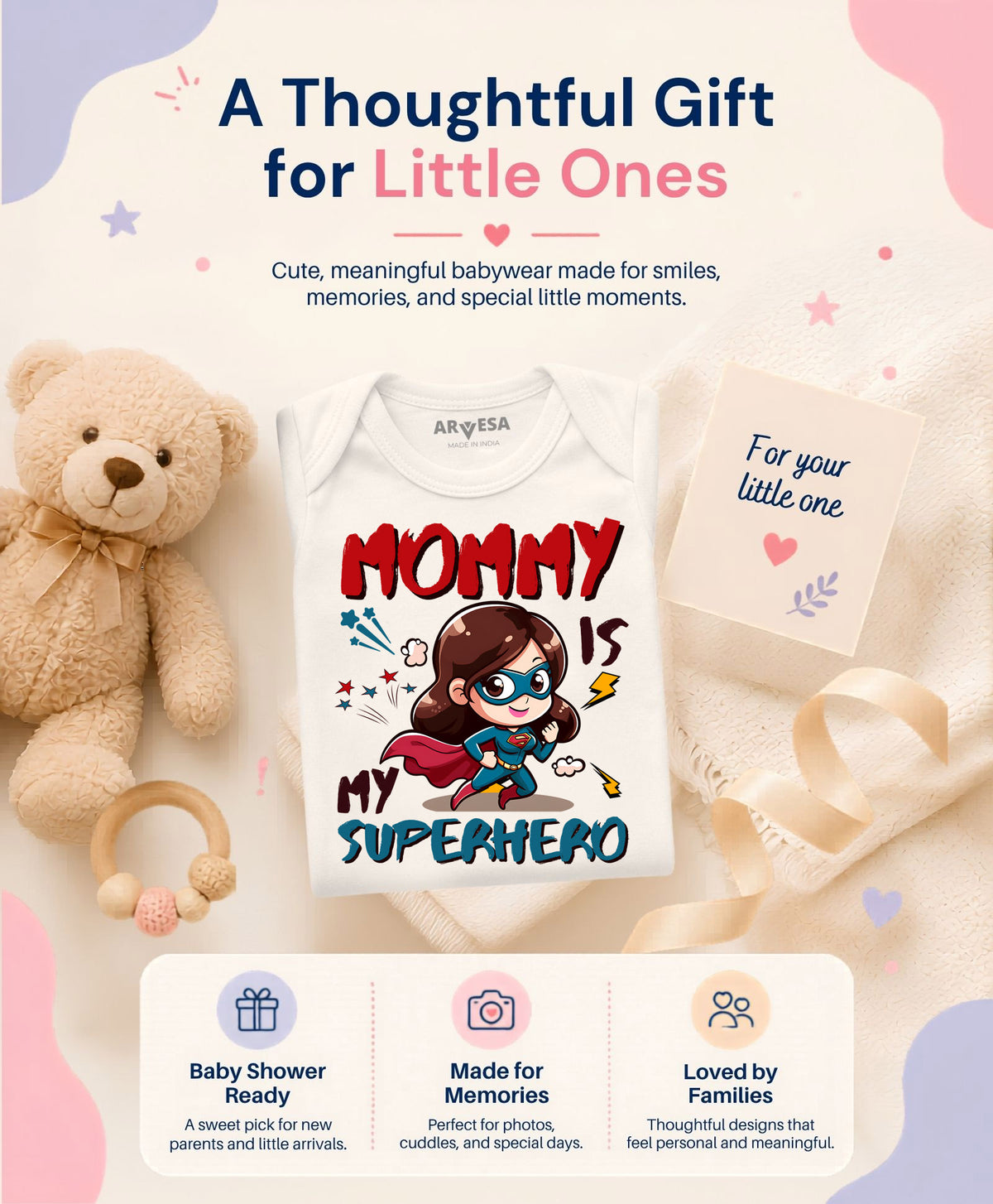 No | Mommy Is My Superhero - Romper