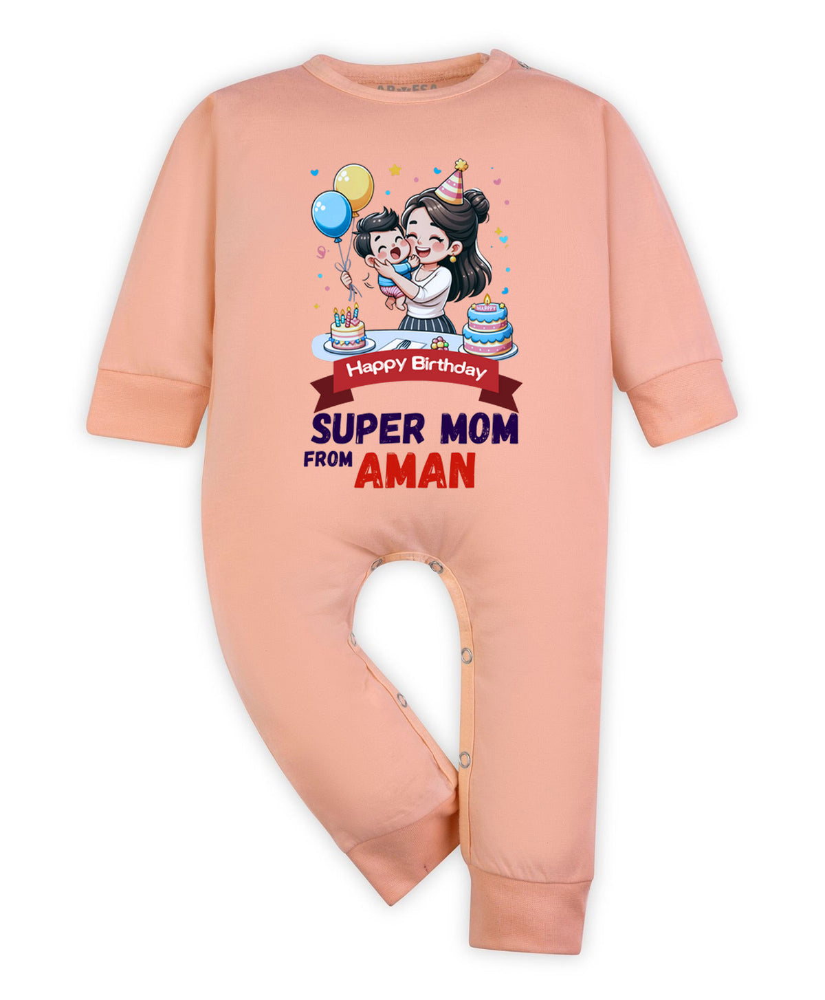 Yes | Happy Birthday Super Mom Mom Birthday - Jumpsuit