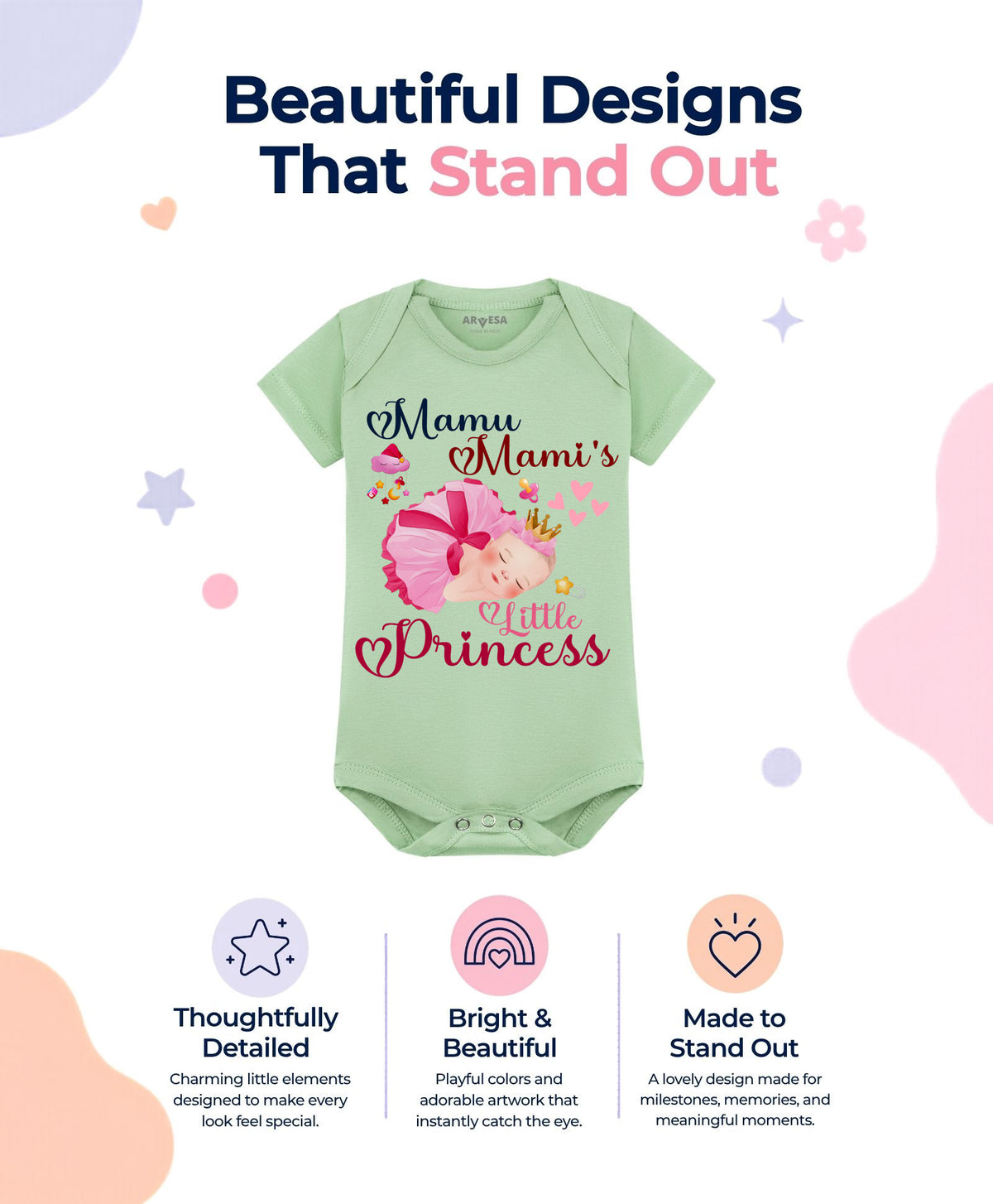 No | Mamu Mami Little Princess - Romper
