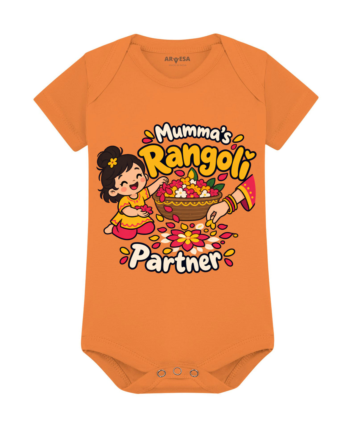 Mumma's Rangoli Partner Diwali - Romper