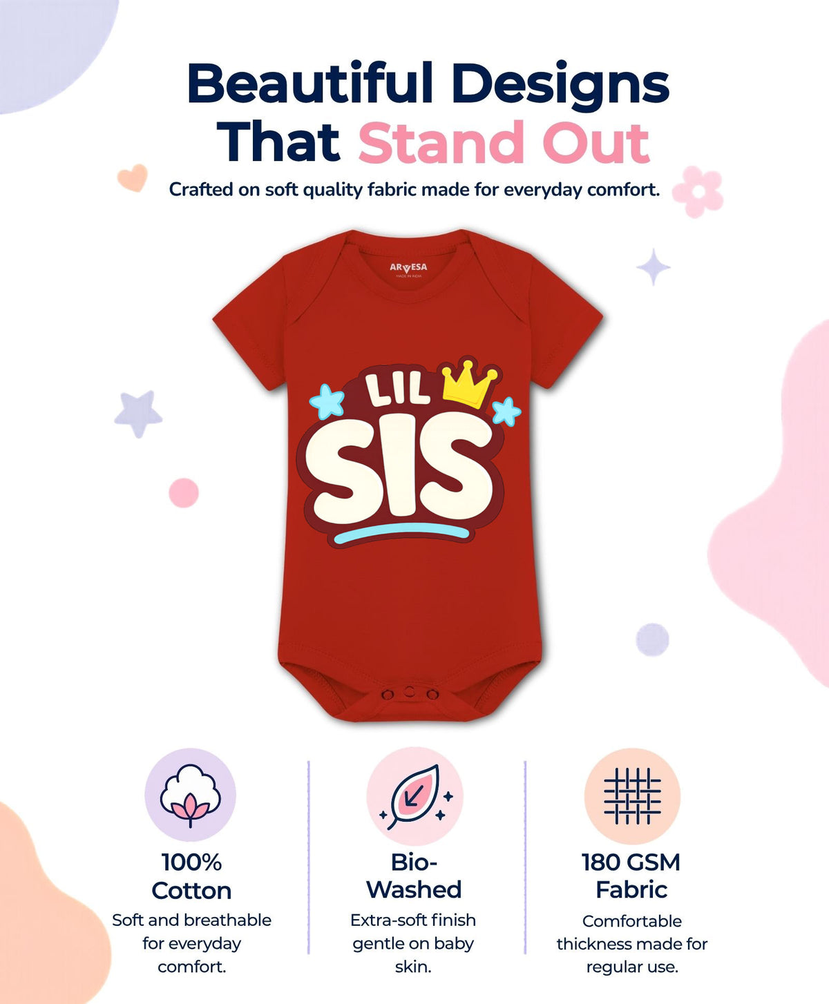 Lil Sis Sister - Romper