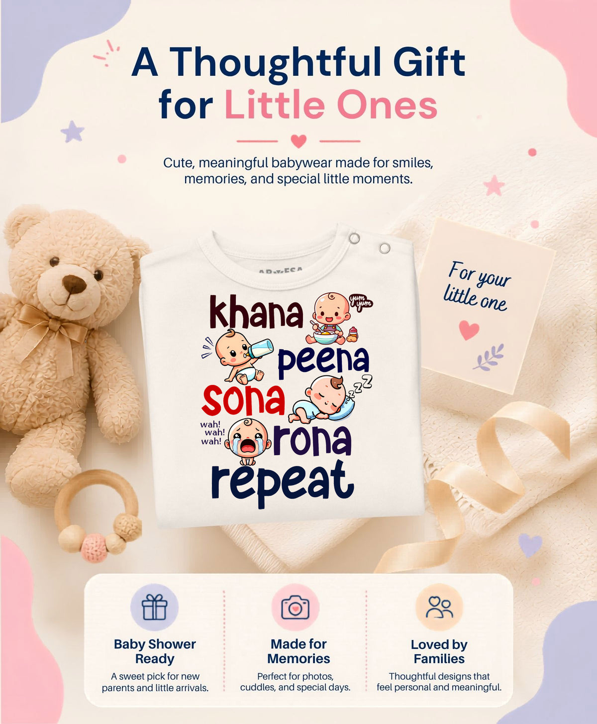 No | Khana Peena Sona Repeat Quirky - Jumpsuit