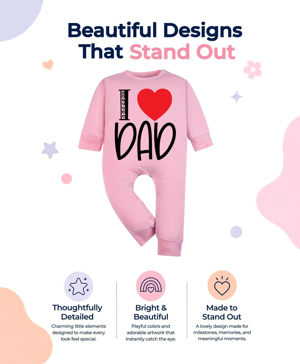 No | I Love Dad - Jumpsuit