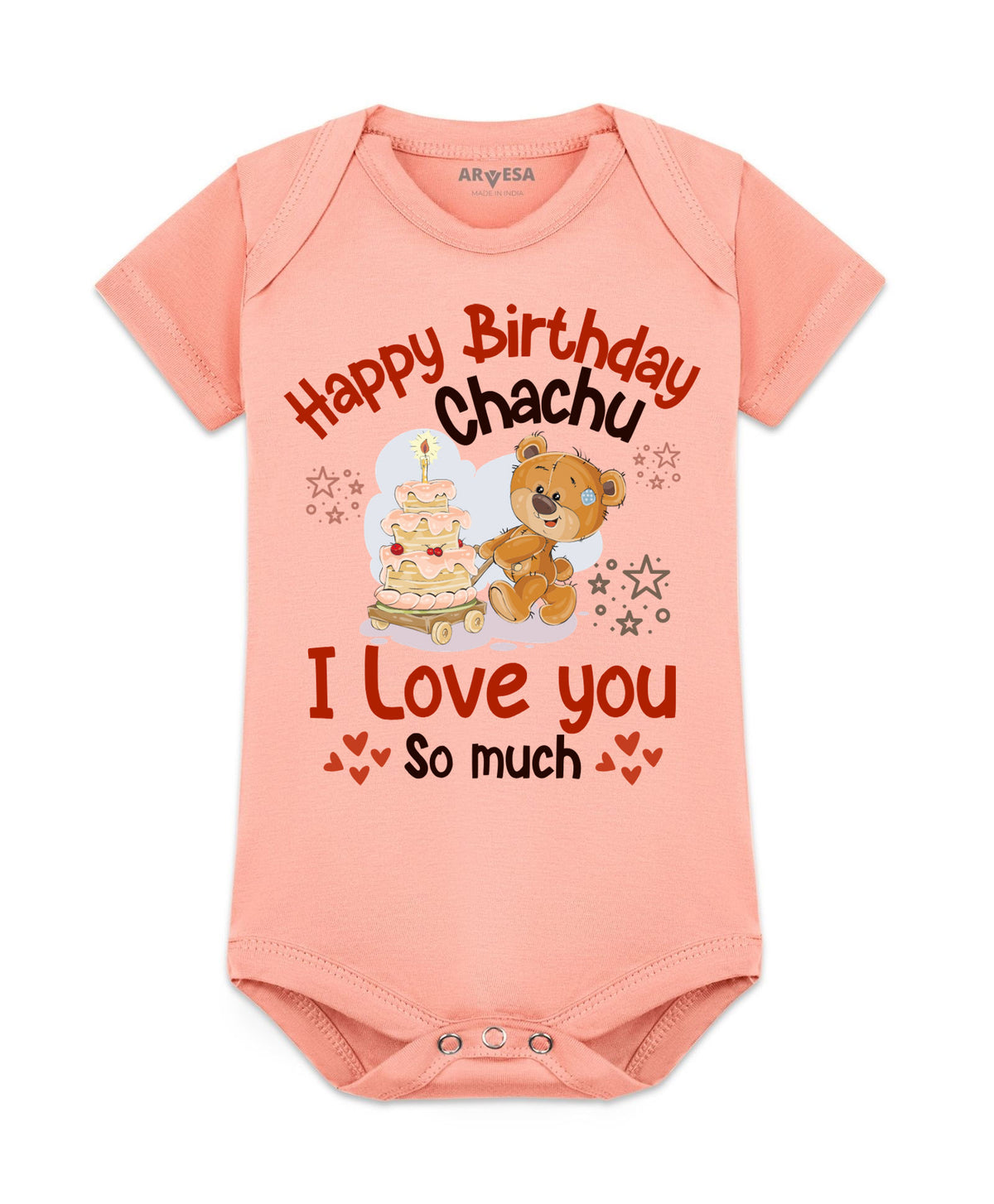 No | Happy Birthday Chachu Family Birthday - Romper