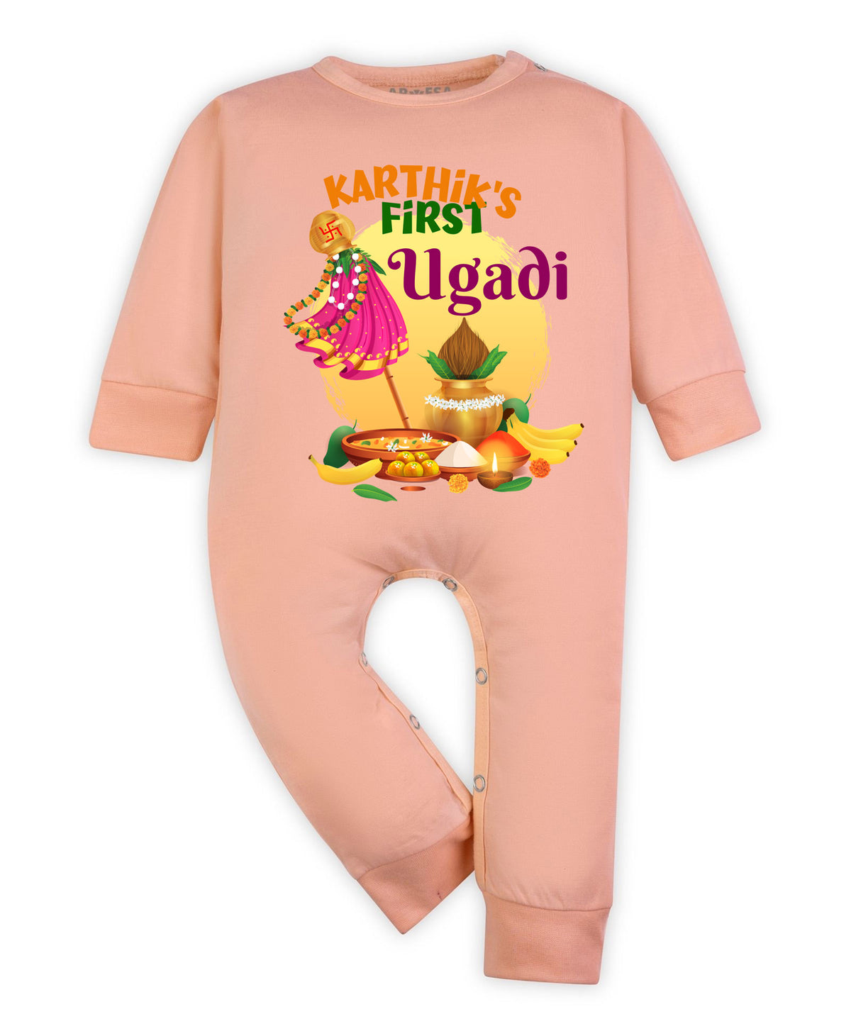 Yes | My First Ugadi - Jumpsuit