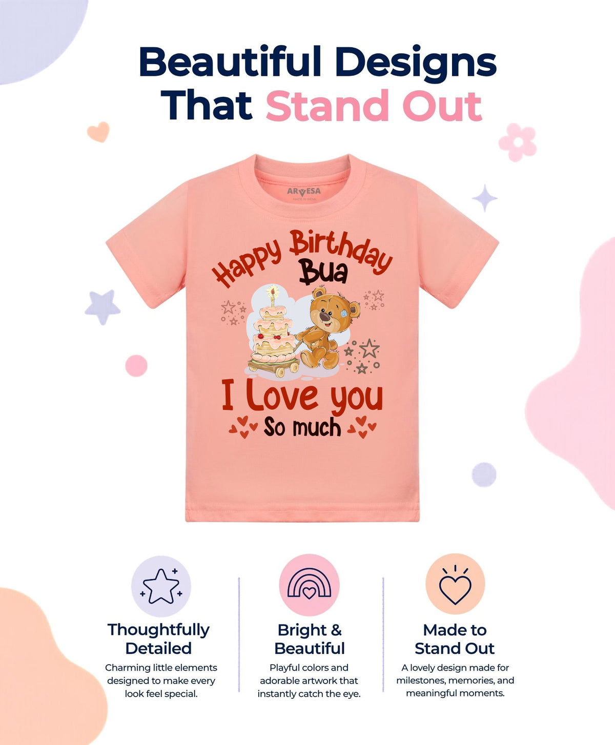 No | Happy Birthday Bua Family Birthday - T-shirt