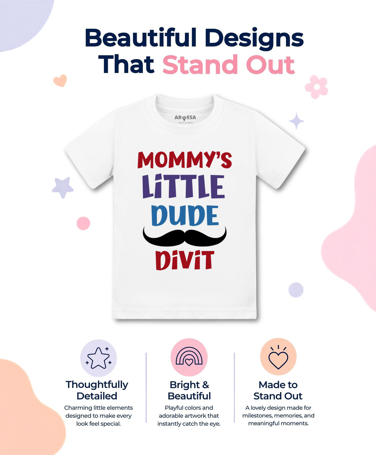 Yes | Mommy Little Dude - T-shirt