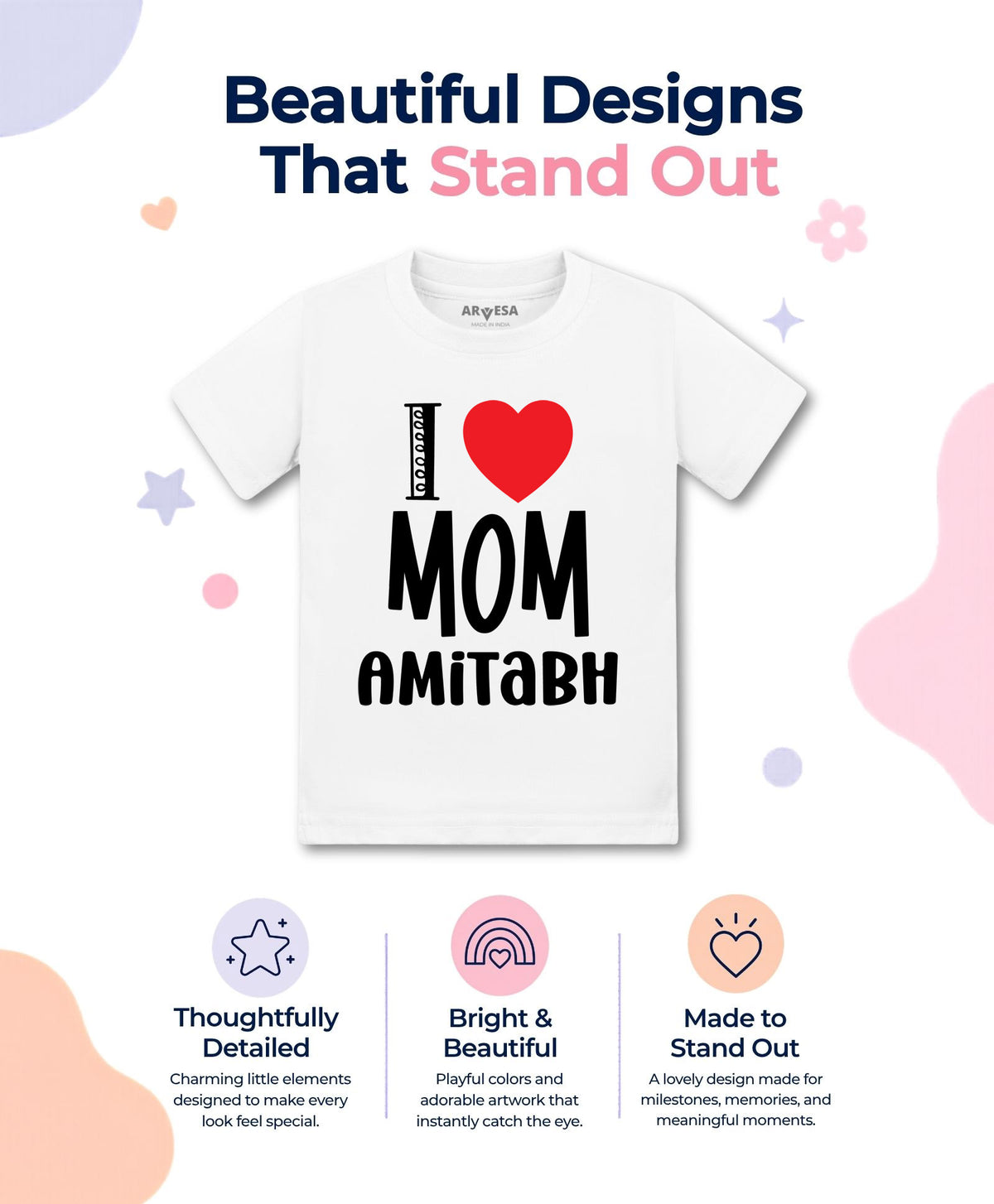 Yes | I Love Mom - T-shirt