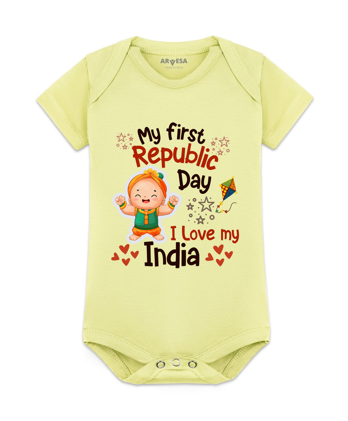 No | My First Republic Day - Romper