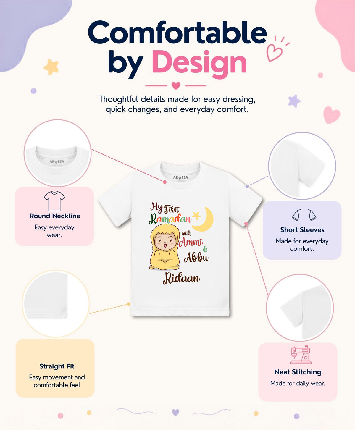 Yes | My First Ramadan - T-shirt