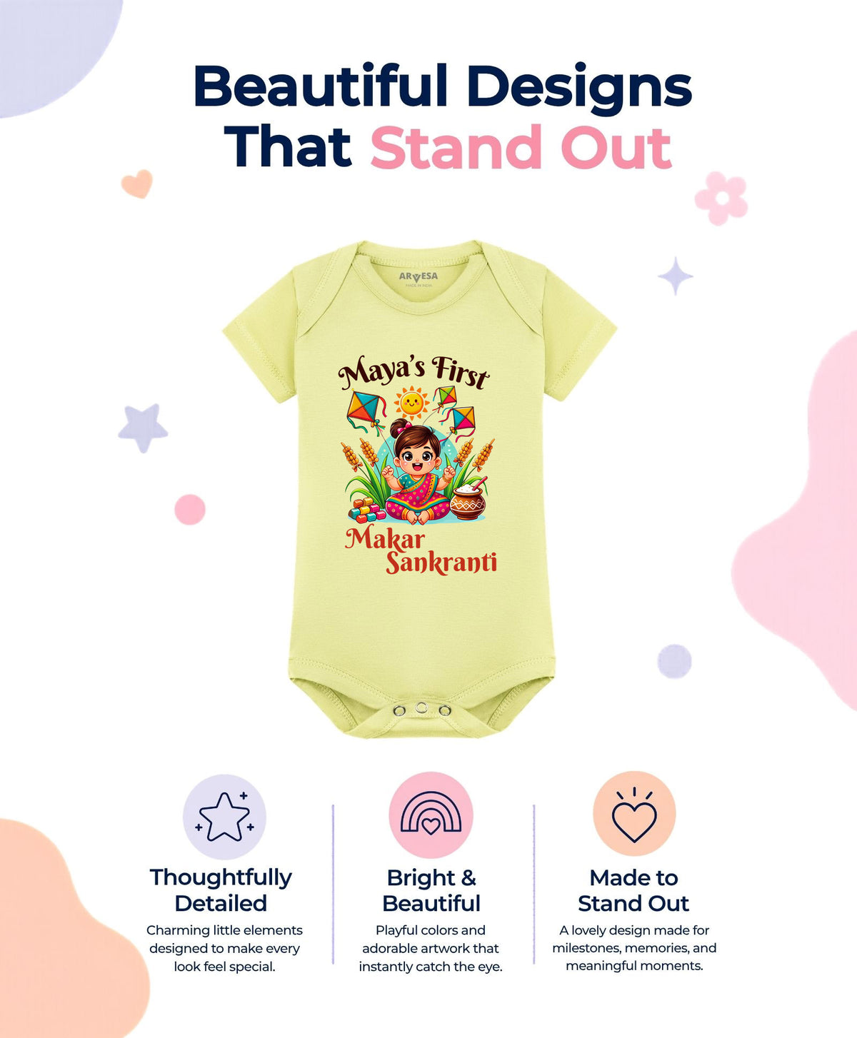 Yes | My First Makar sankranti - Romper