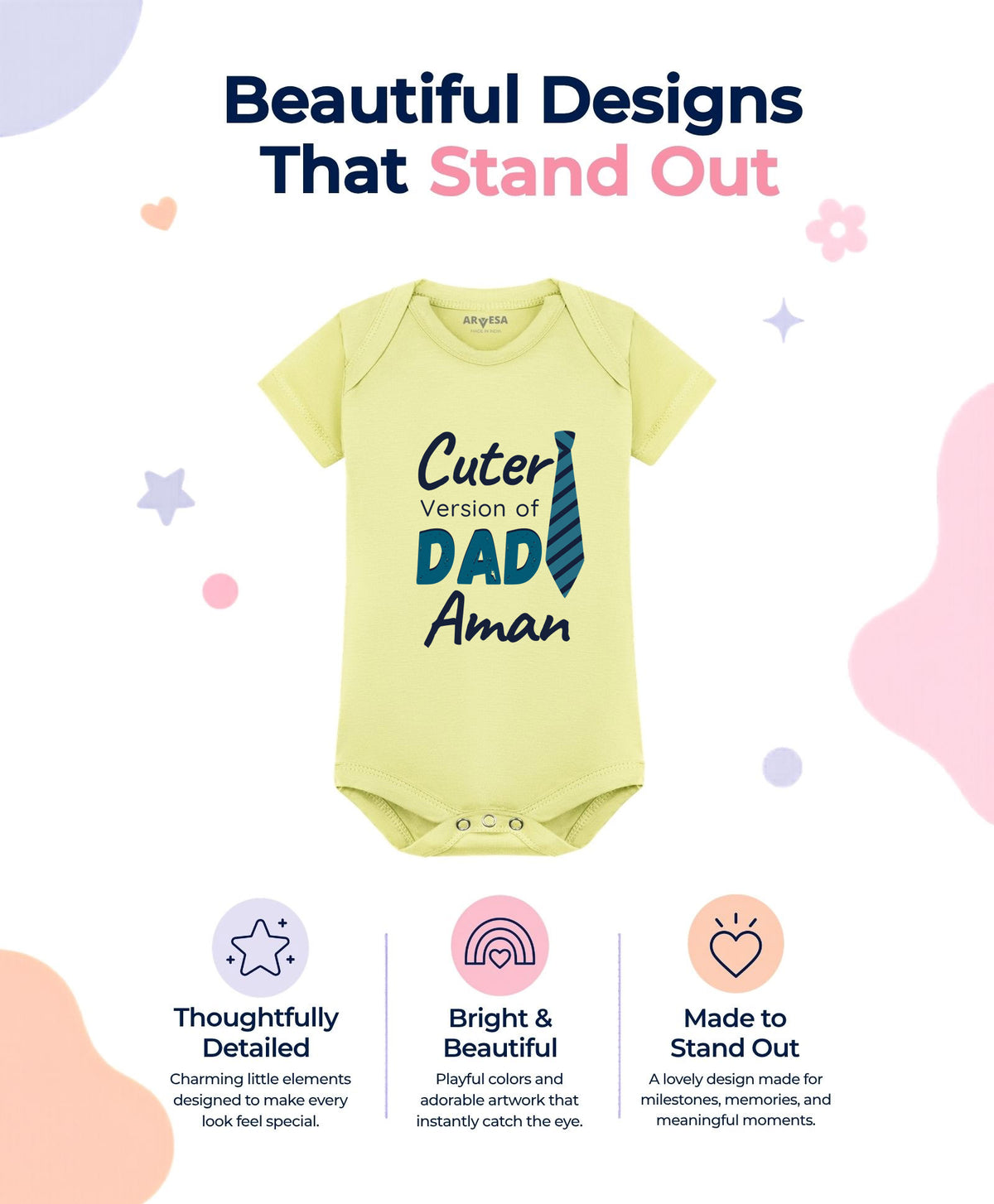 Yes | Cutest Version Of Dad - Romper