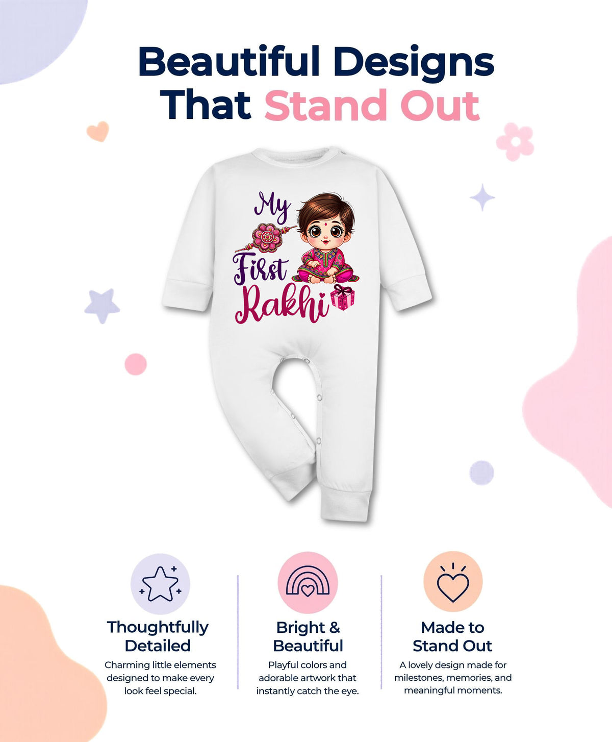 No | My First Rakhi - Jumpsuit