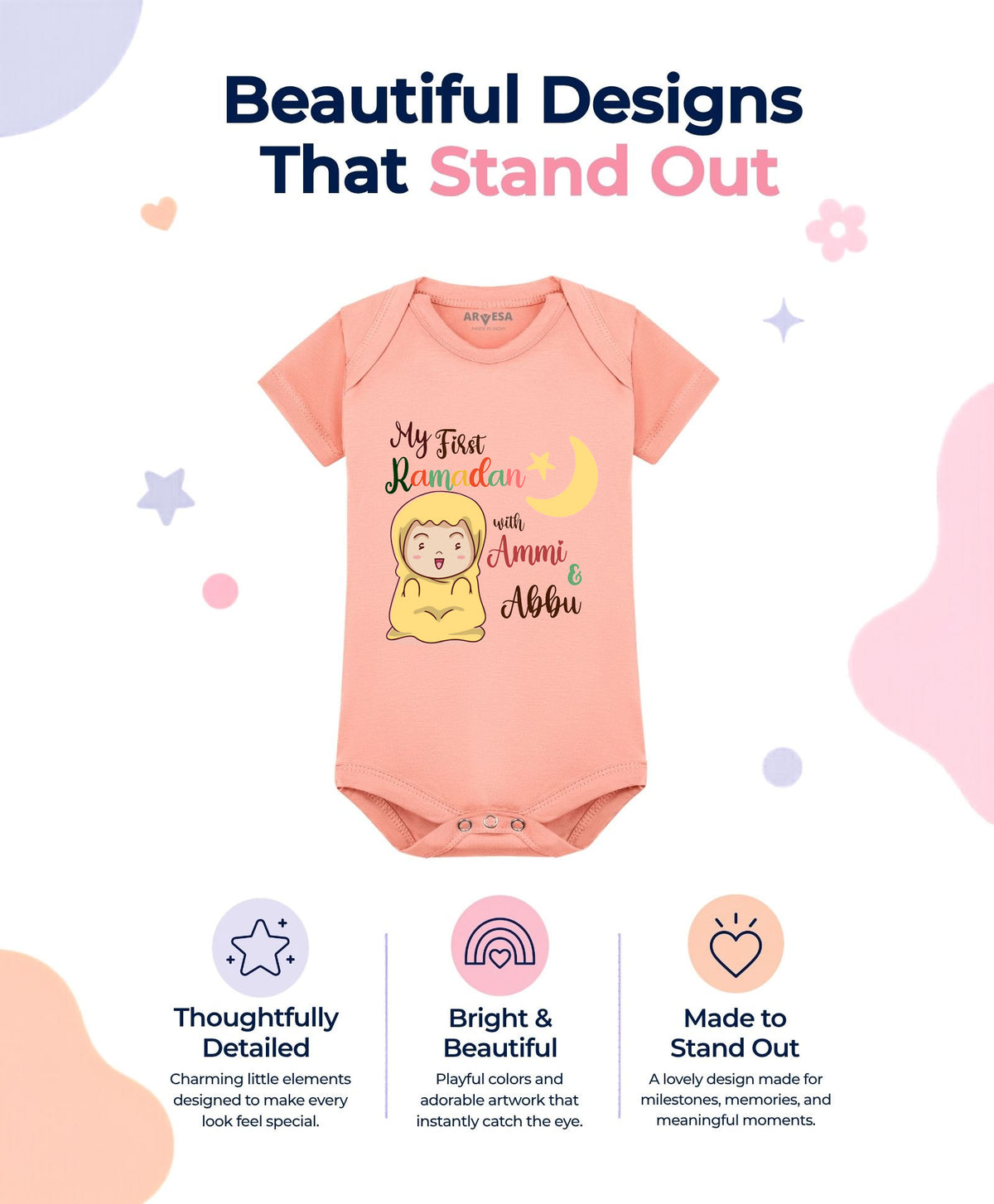 No | My First Ramadan - Romper