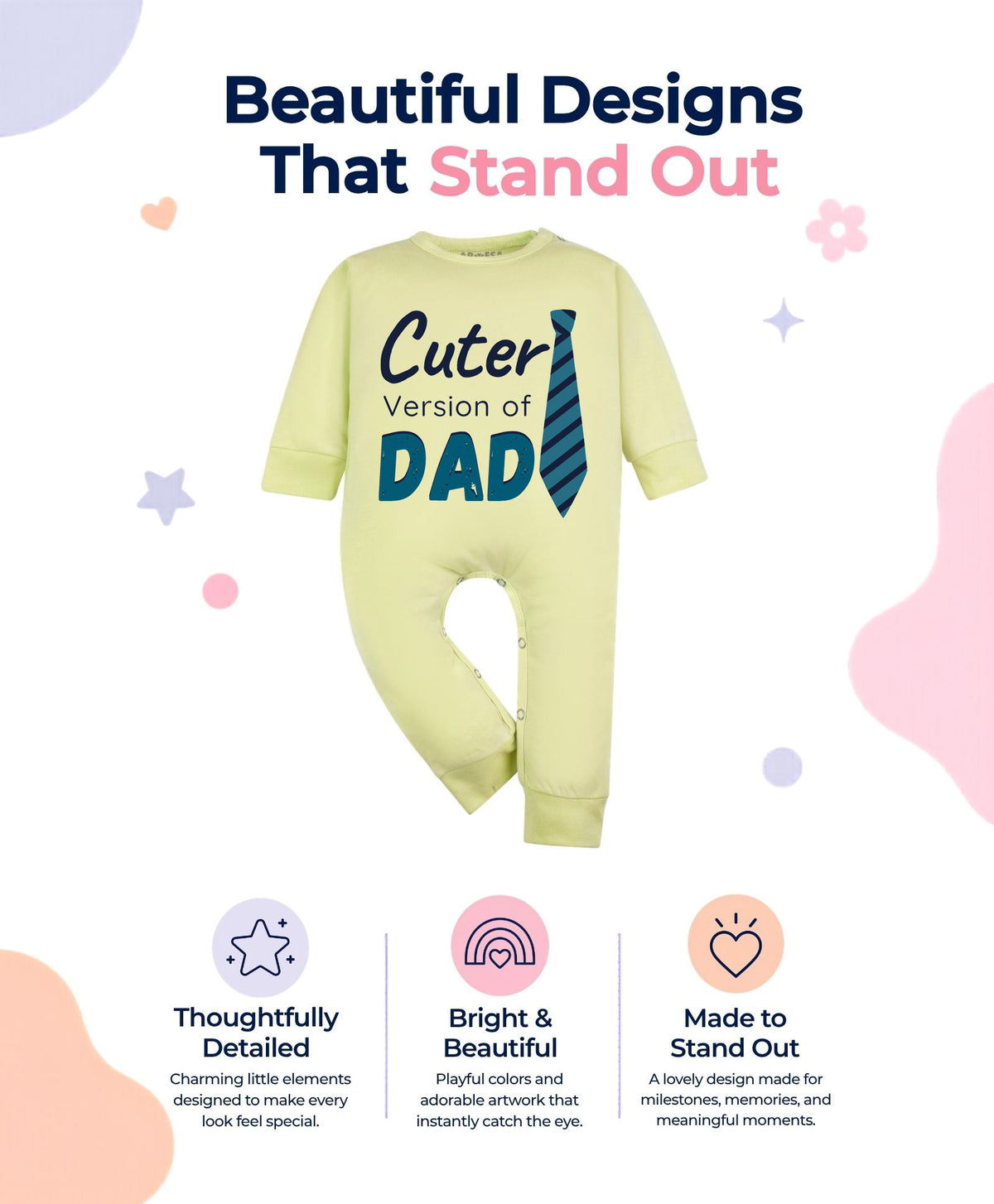 No | Cutest Version Of Dad - Jumpsuit