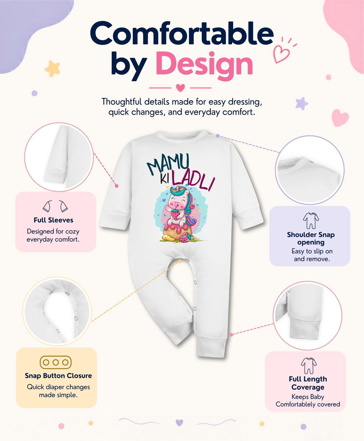No | Mamu Ki Ladli - Jumpsuit