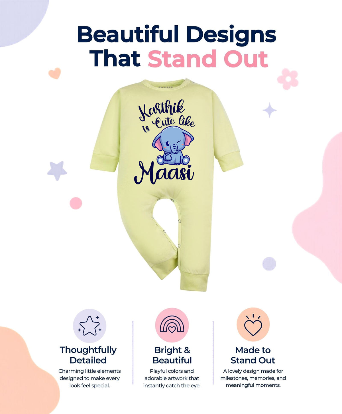 Yes | Cute Like My Maasi - Jumpsuit