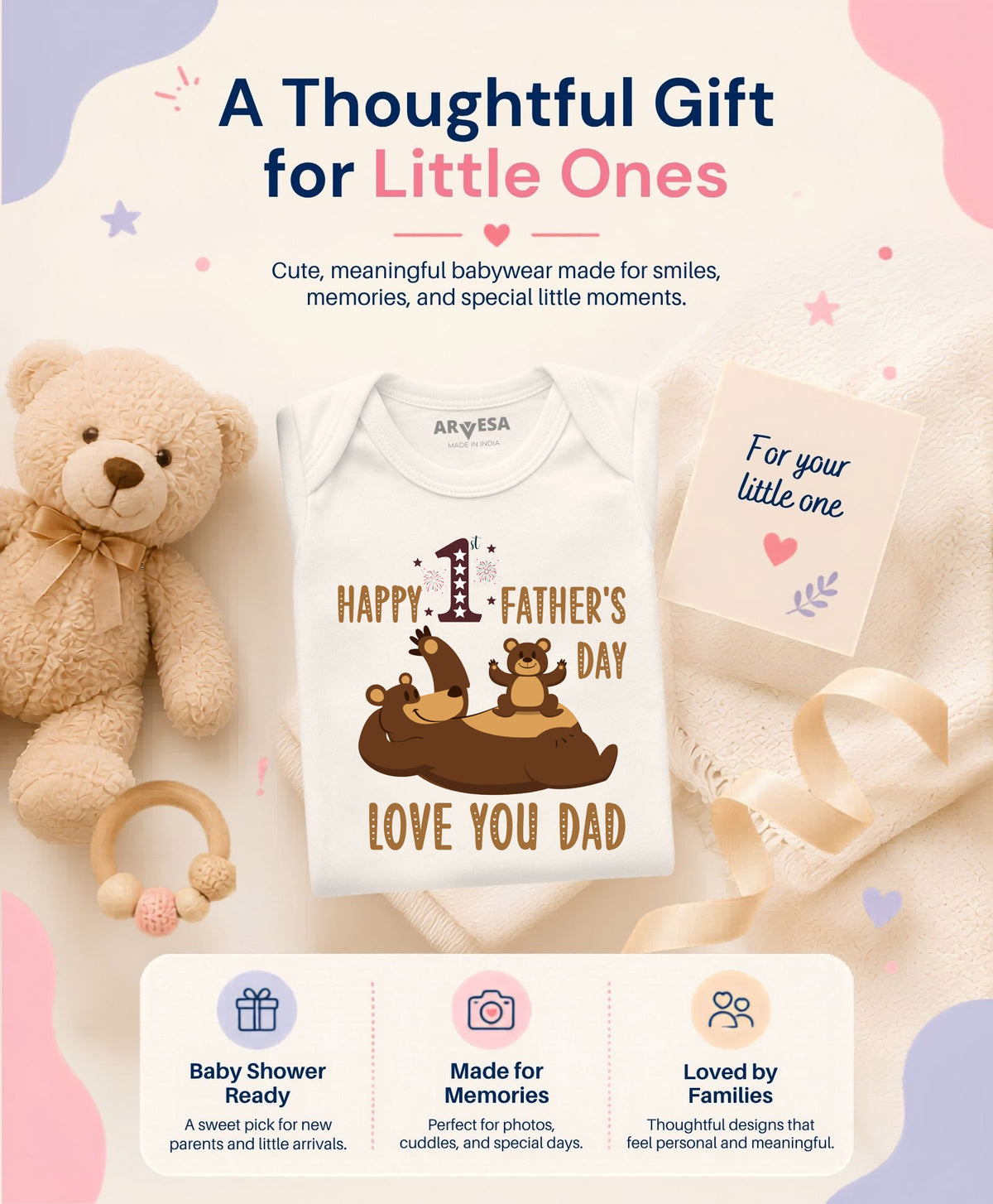 No | Happy Father Days - Romper