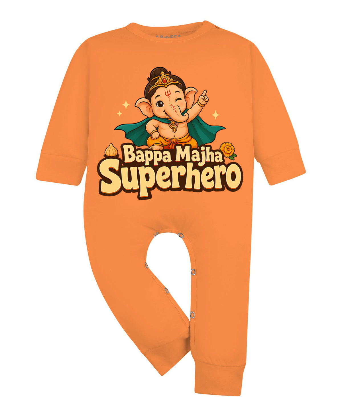 Bappa Majha Superhero Devotional - Jumpsuit