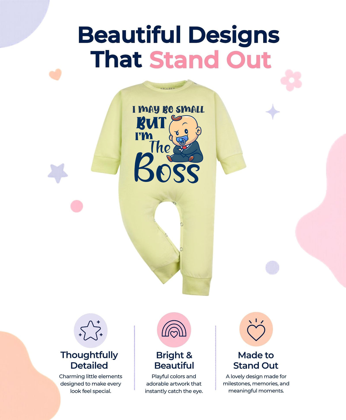 No | I may Be Small But I am Boss Quirky - Jumpsuit