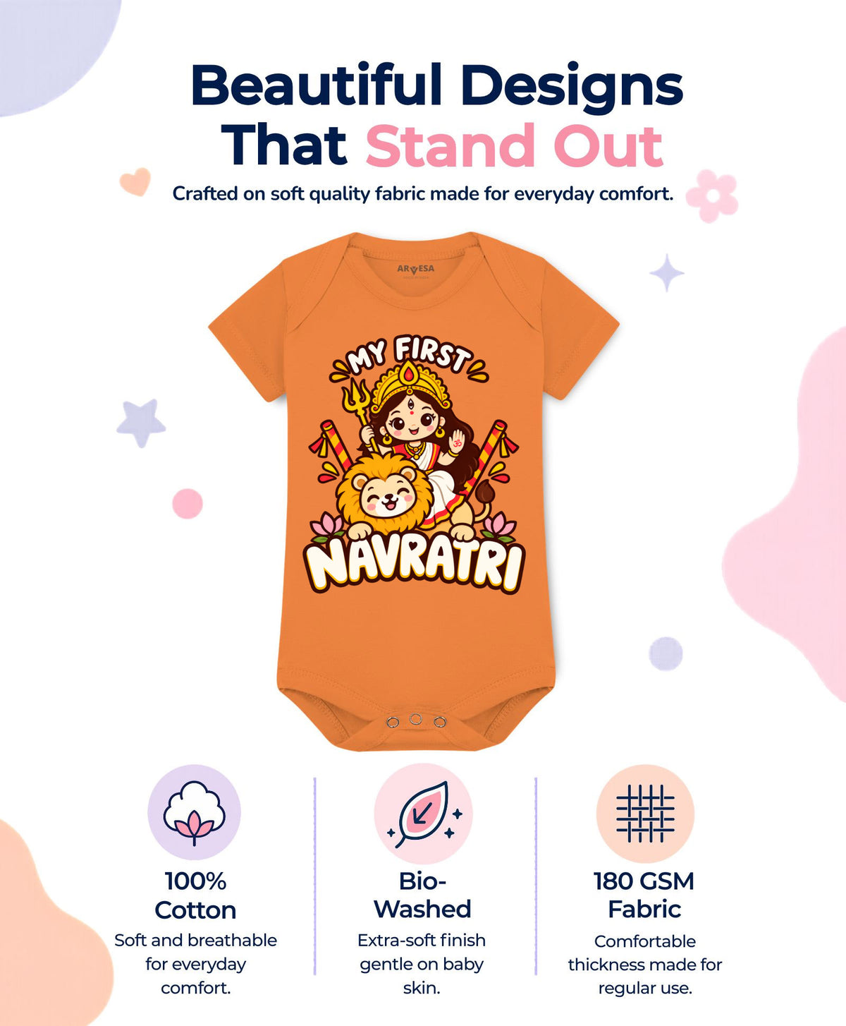 No | My First Navratri - Romper