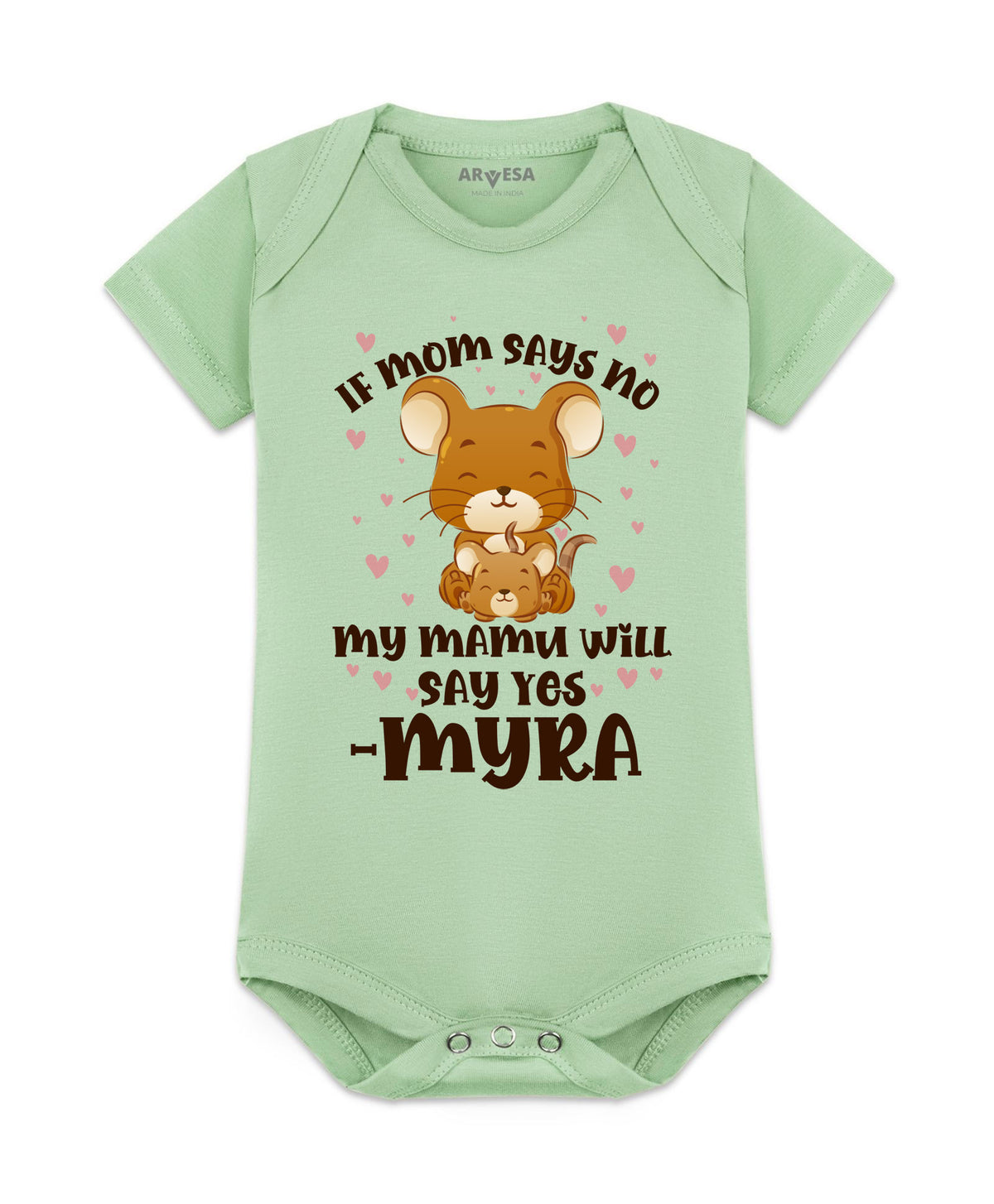 Yes | If Mom Say No My Mamu Will Say Yes - Romper