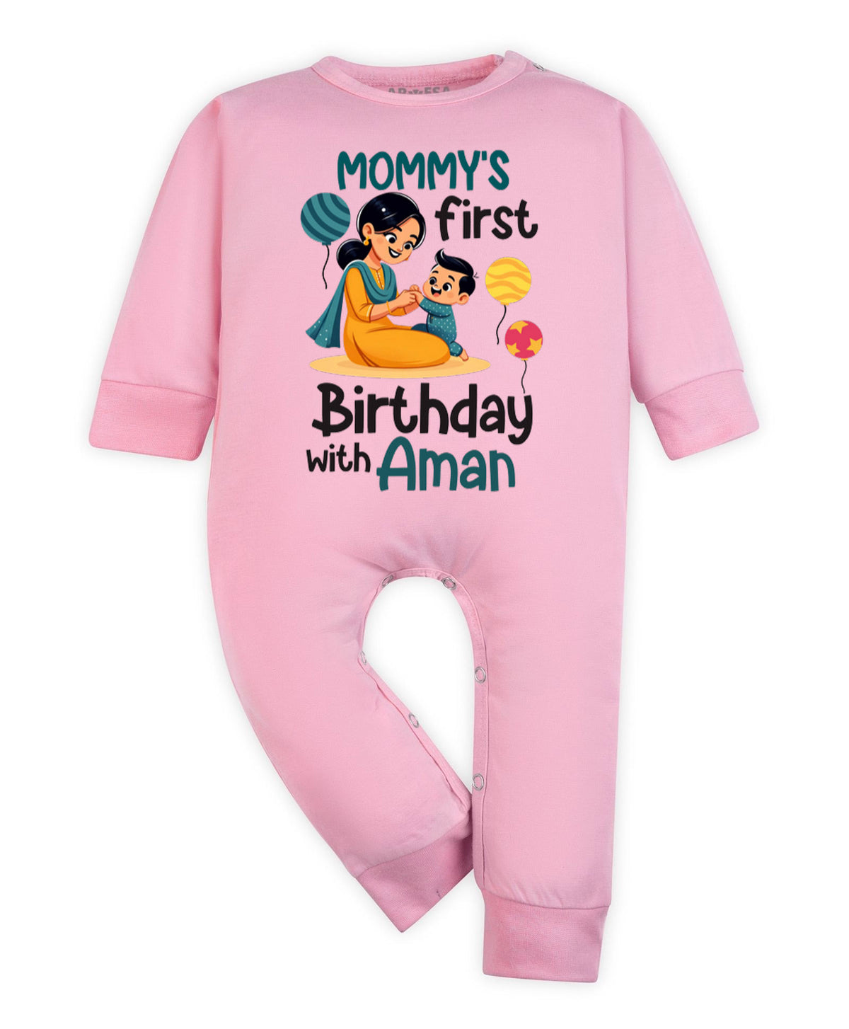 Yes | Mommy First Birthday With Me Mom Birthday - Jumpsuit