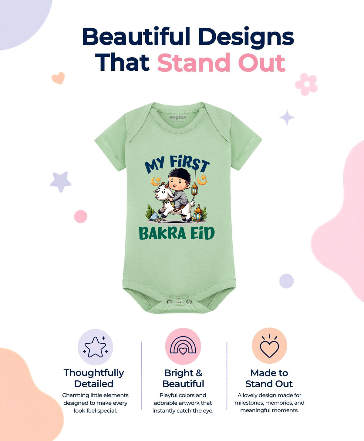 No | My First Eid - Romper