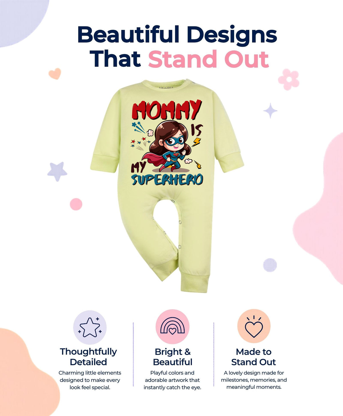 No | Mommy Is My Superhero - Jumpsuit