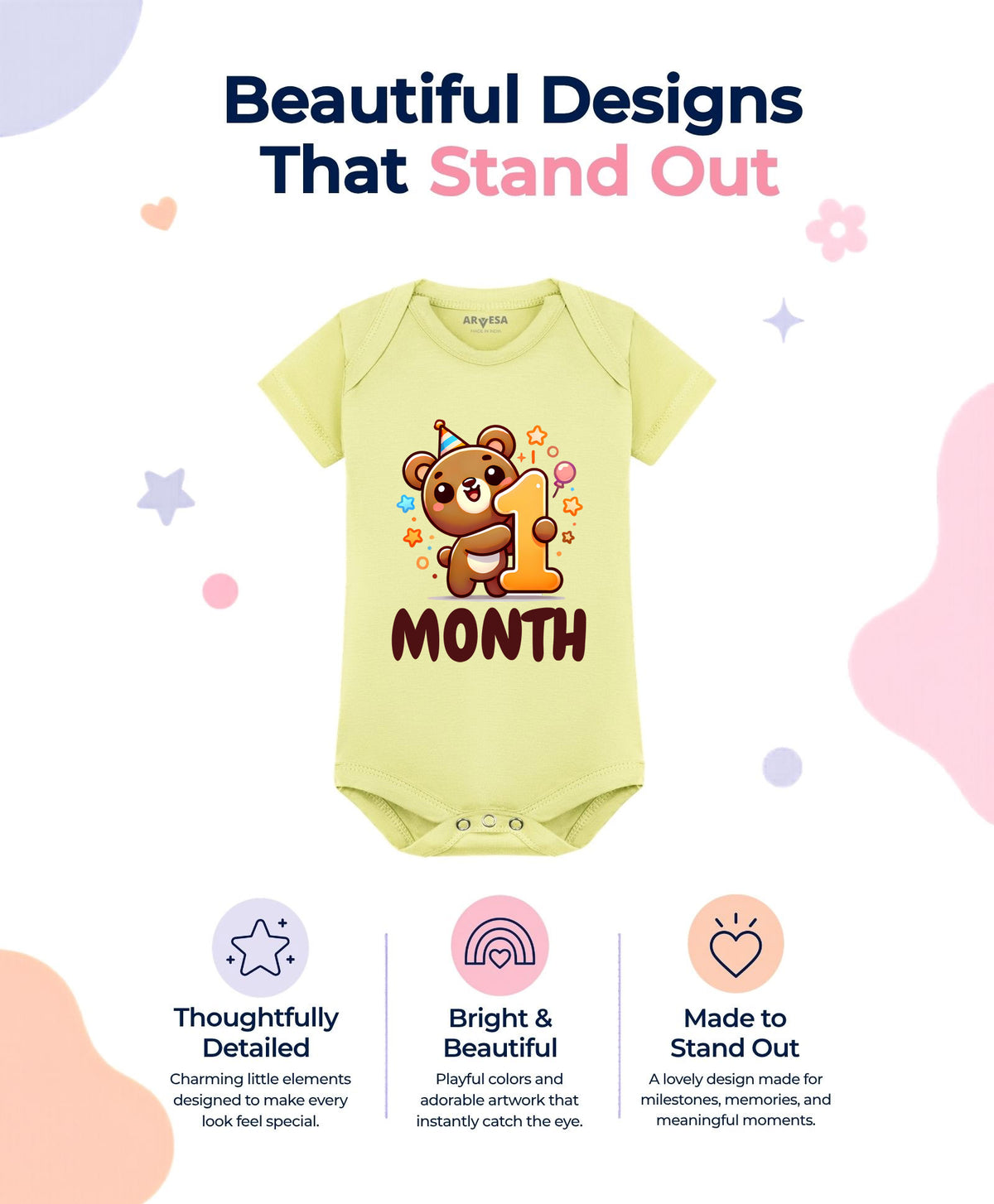 No | 1 Month - Romper