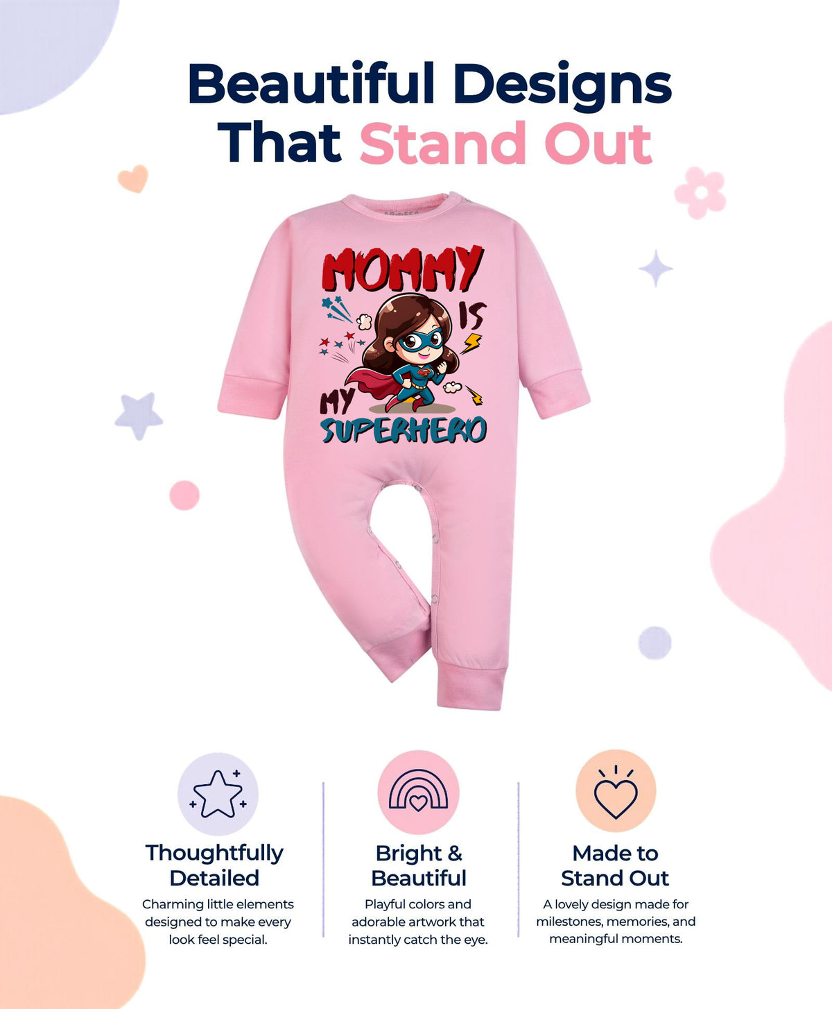 No | Mommy Is My Superhero - Jumpsuit