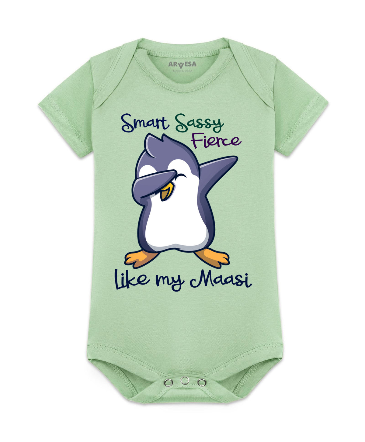 No | Smart Sassy Like My Maasi - Romper