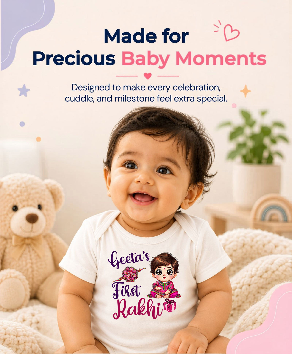 Yes | My First Rakhi - Romper