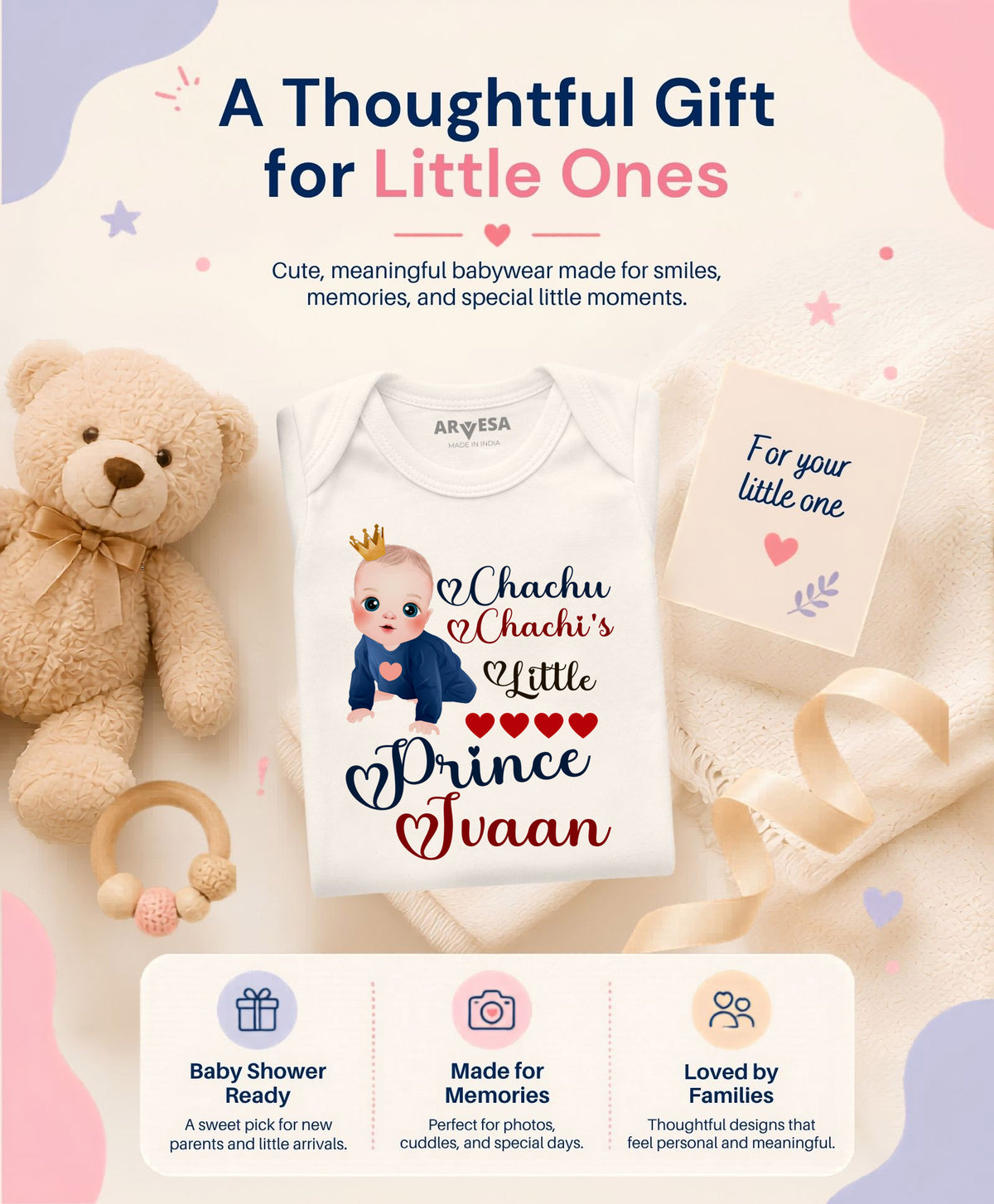 Yes | Chachu Chachi'S Little Prince - Romper