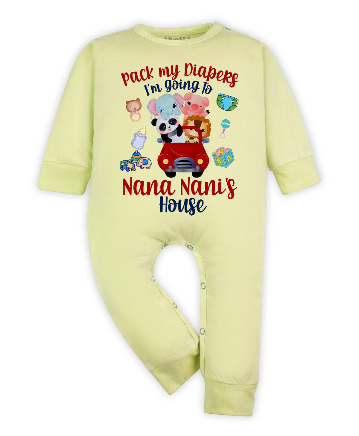 No | I Am Going To Nana Nani House - Jumpsuit