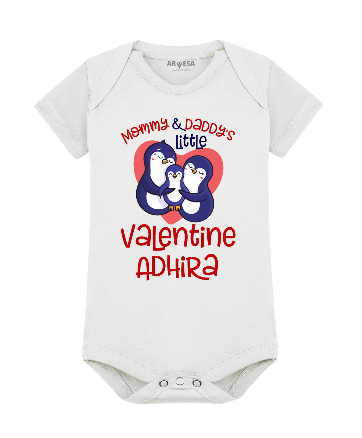 Yes | Mommy And Daddy Little Valentine - Romper