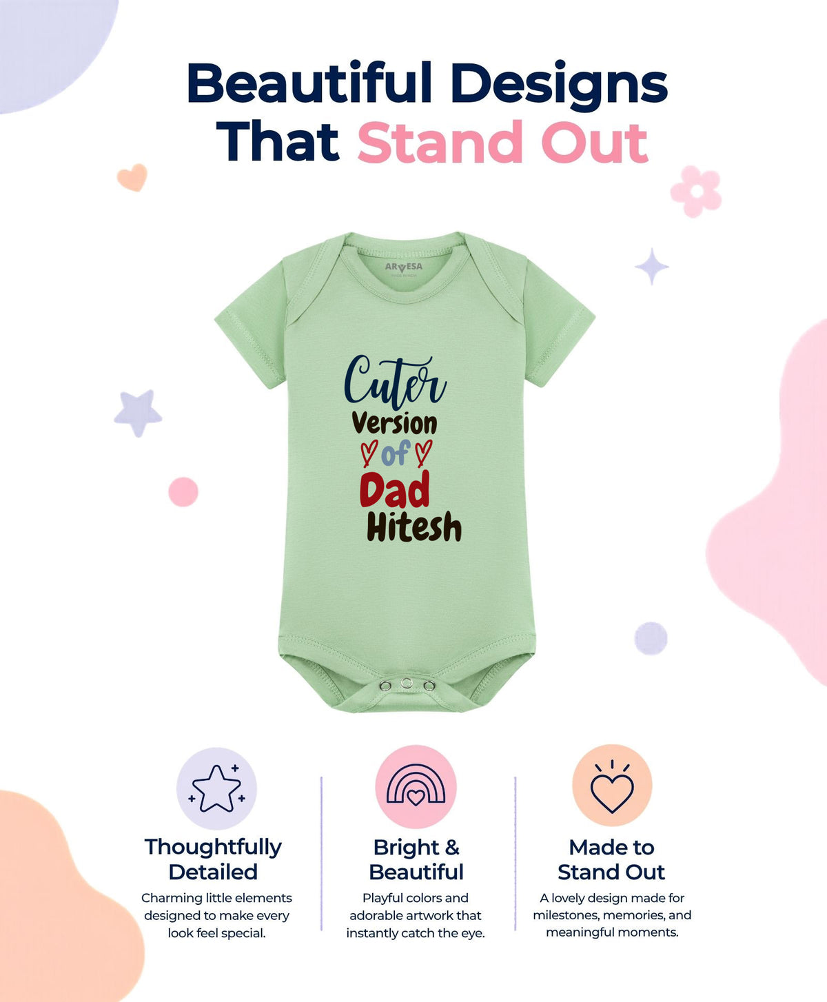 Yes | Cuter Version Of Dad - Romper