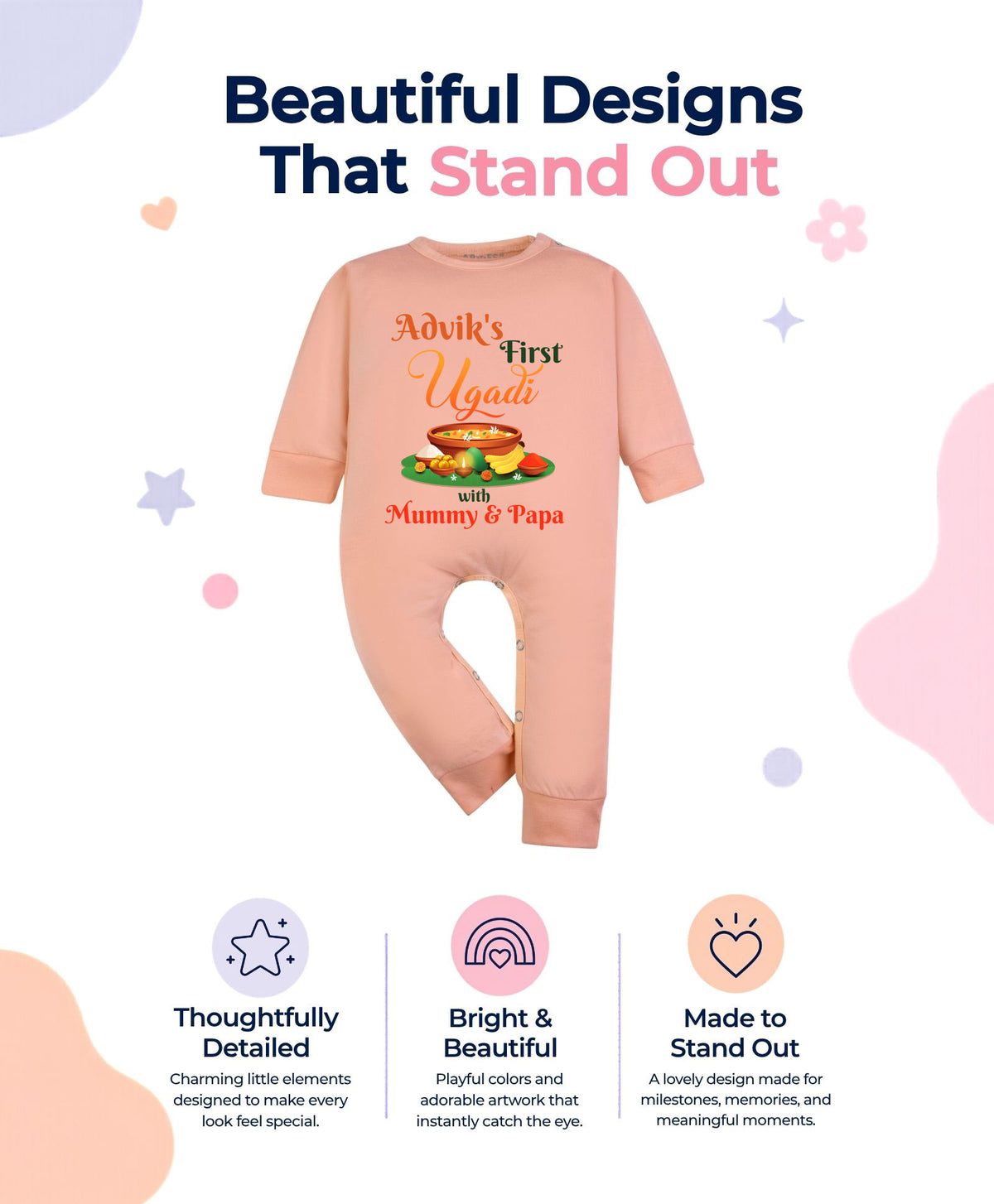 Yes | My First Ugadi - Jumpsuit