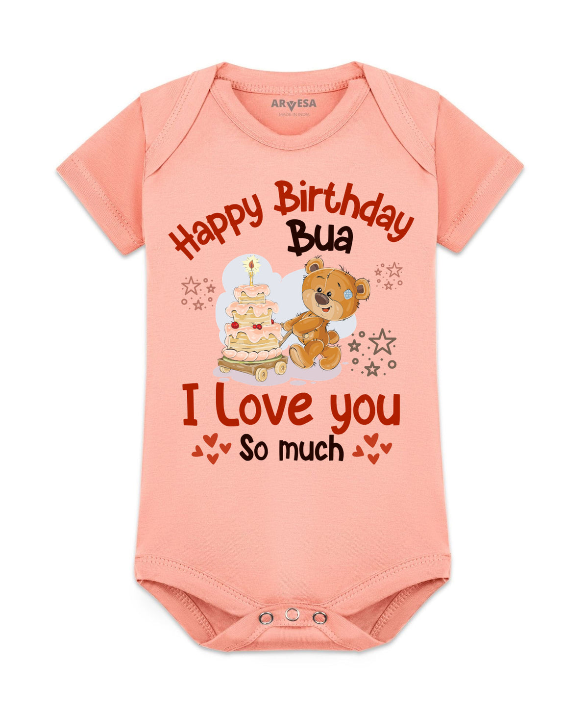 No | Happy Birthday Bua Family Birthday - Romper