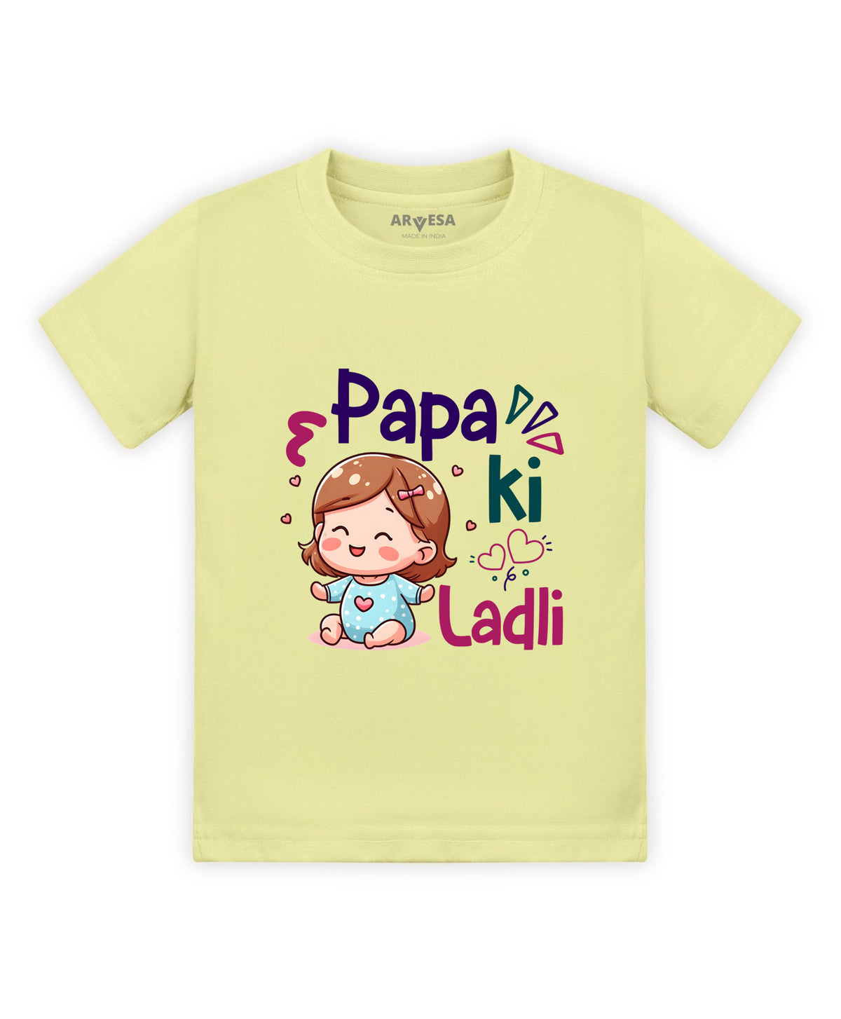 No | Papa Ki Ladli Dad - T-shirt