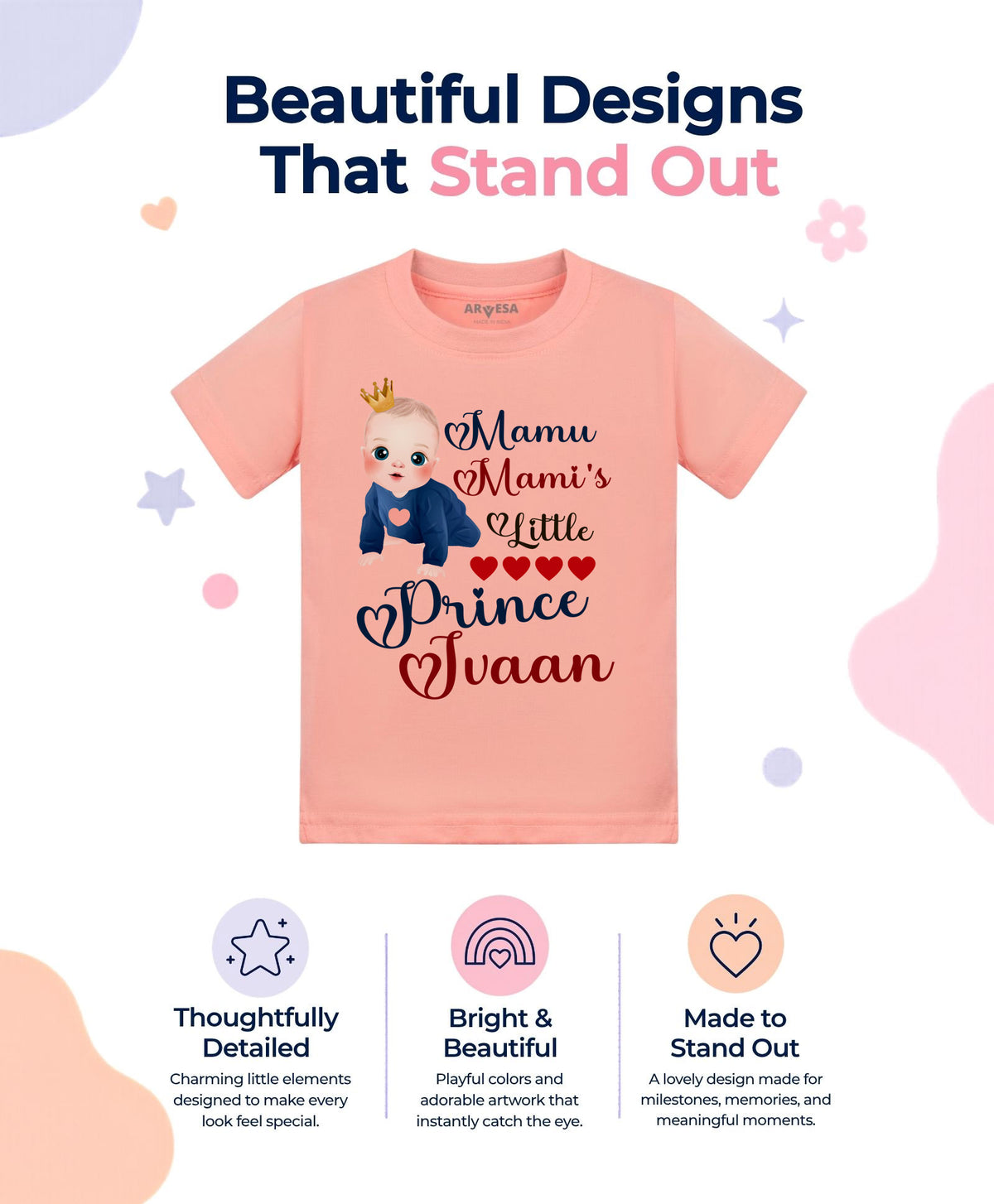 Yes | Mamu Mami'S Little Prince - T-shirt
