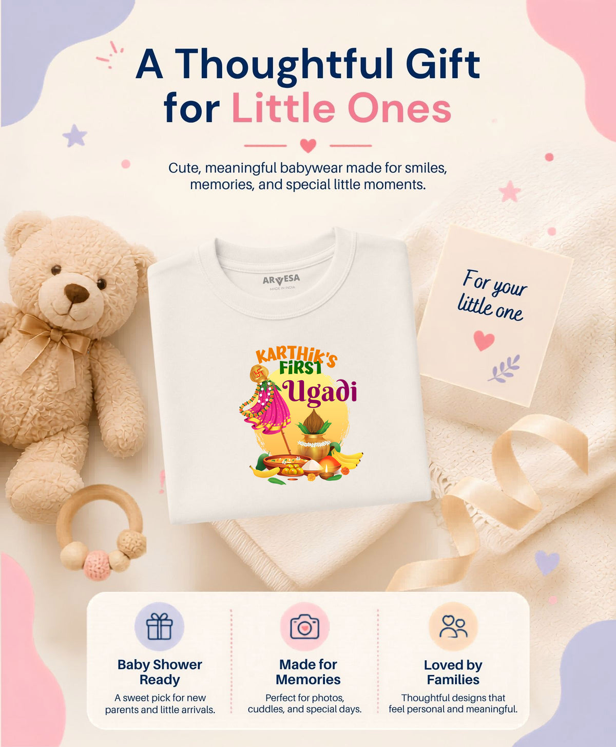 Yes | My First Ugadi - T-shirt