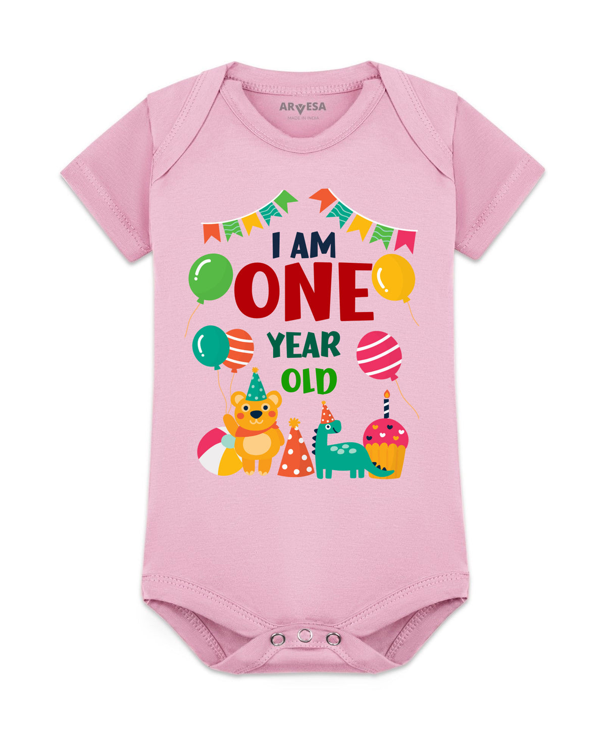 No | One Year Birthday - Romper