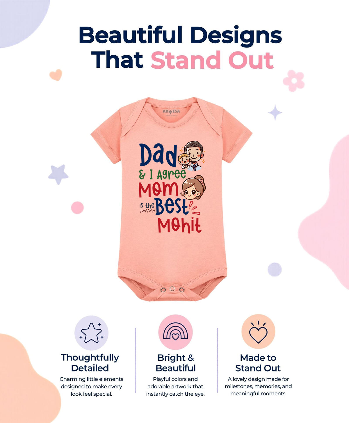 Yes | Daddy & I Agree Mommy Is Best - Romper