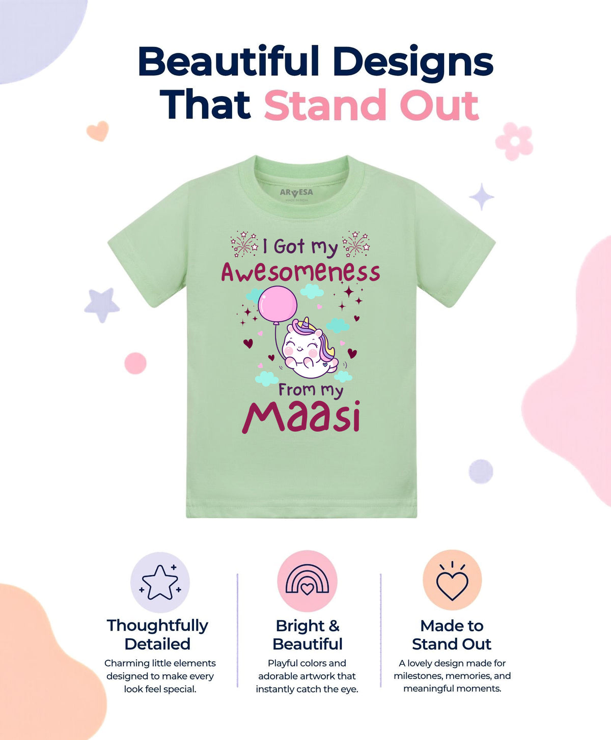 No | I Got Awesomeness From Maasi - T-shirt