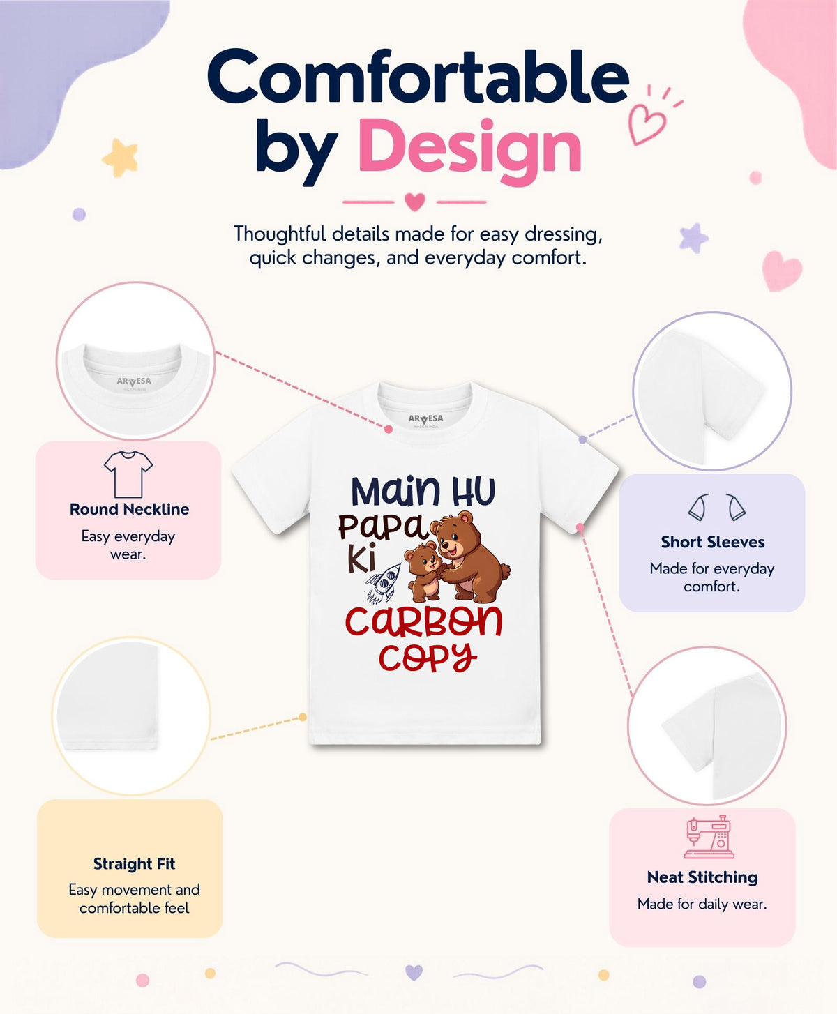 No | Mai Hu Papa Ki Carbon Copy Dad - T-shirt