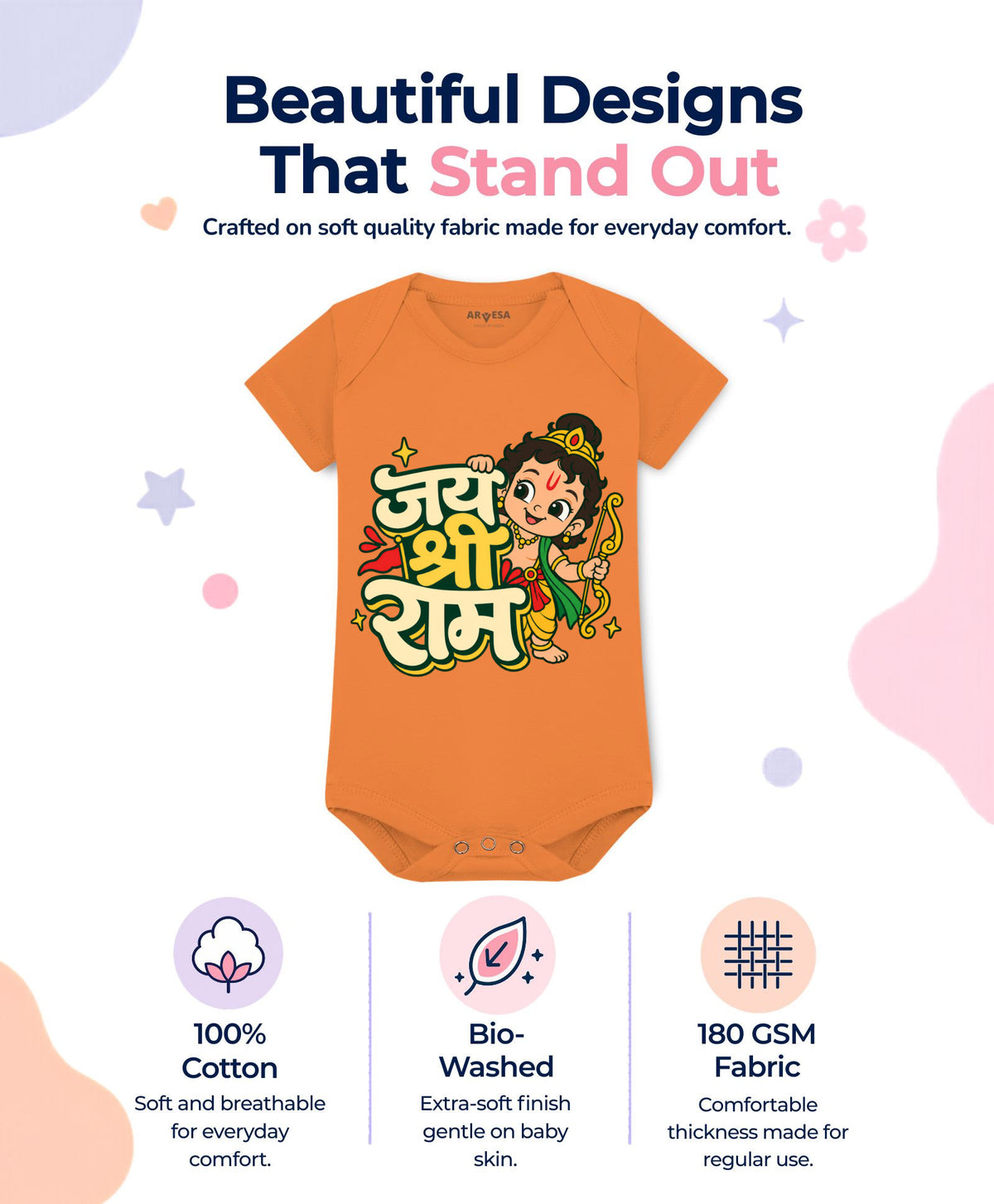 Jai Shree Ram Dussehra - Romper